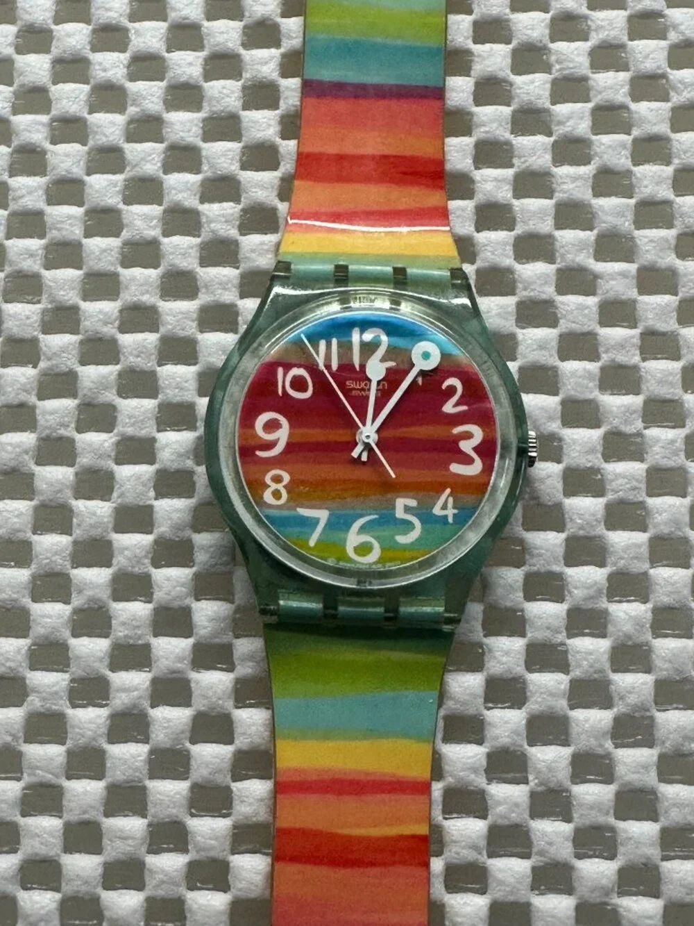 Swatch Watch Color The Sky Vintage 2003 - Picture 1 of 5